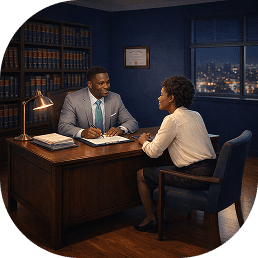 Legal consultation session